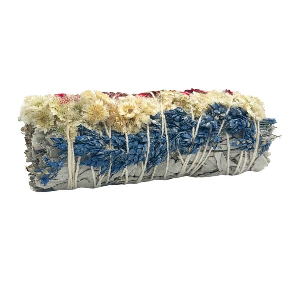 Sage Bundle - Red, White Sinuata & Blue Sage