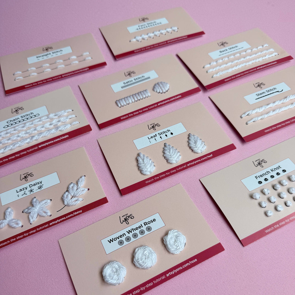 The Stitch Deck Embroidery Kit
