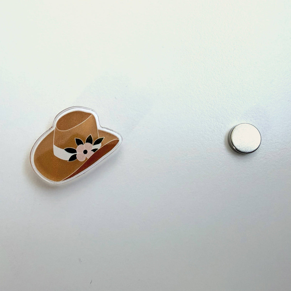 Floral Cowgirl Hat Needle Minder