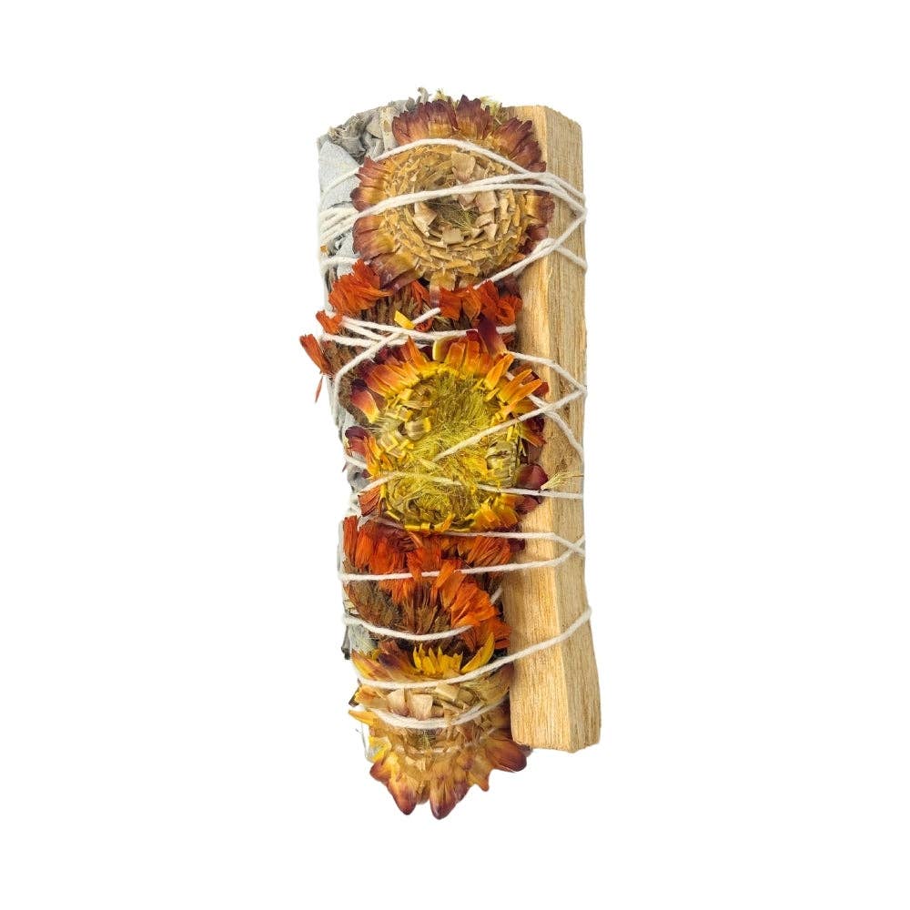 Sage Bundle - Orange Sinuata & Palo Santo