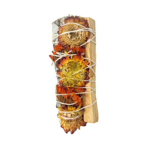 Sage Bundle - Orange Sinuata & Palo Santo