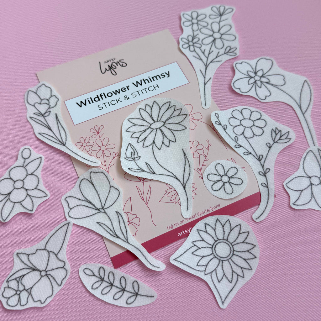 Wildflower Whimsy Stick & Stitch Set