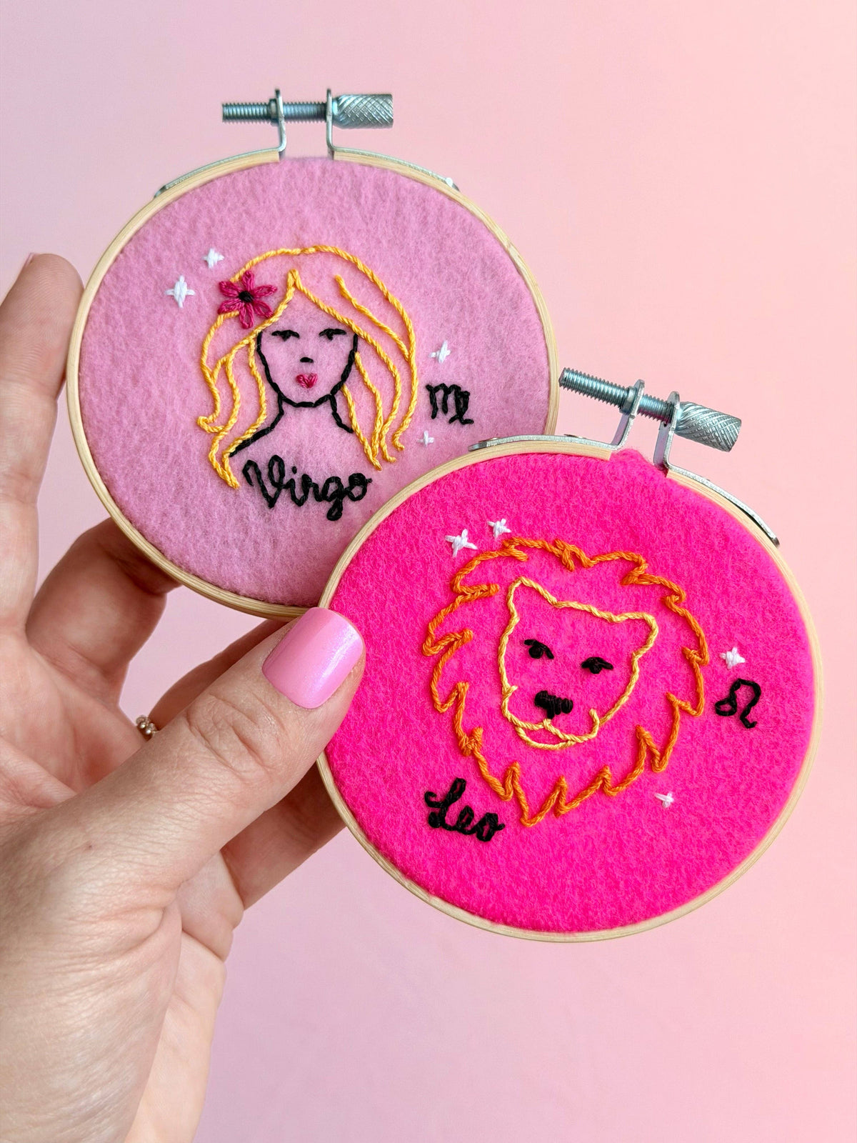 Zodiac Shimmer Stick & Stitch Set